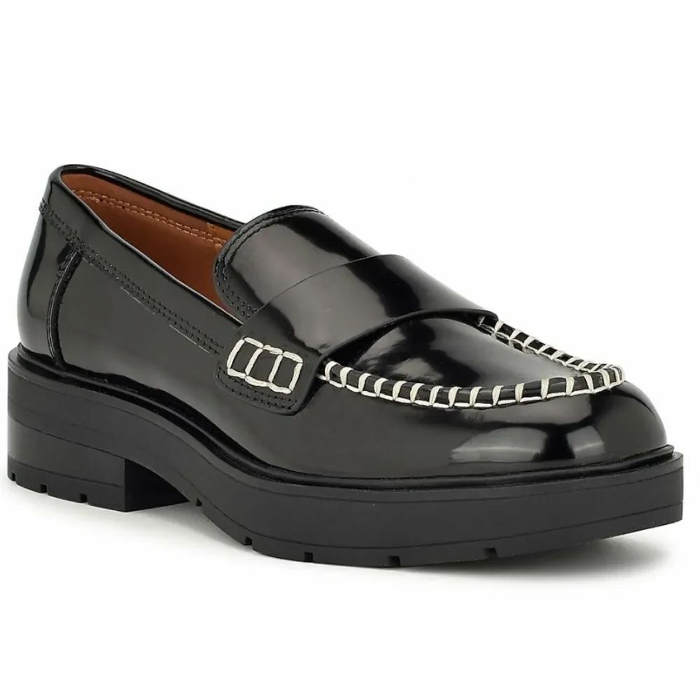 BRAND NEW NINE WEST WOMEN'S KIPLA SLIP-ON LUG SOLE CASUAL LOAFER